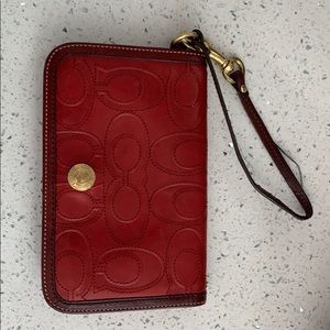 Coach wristlet